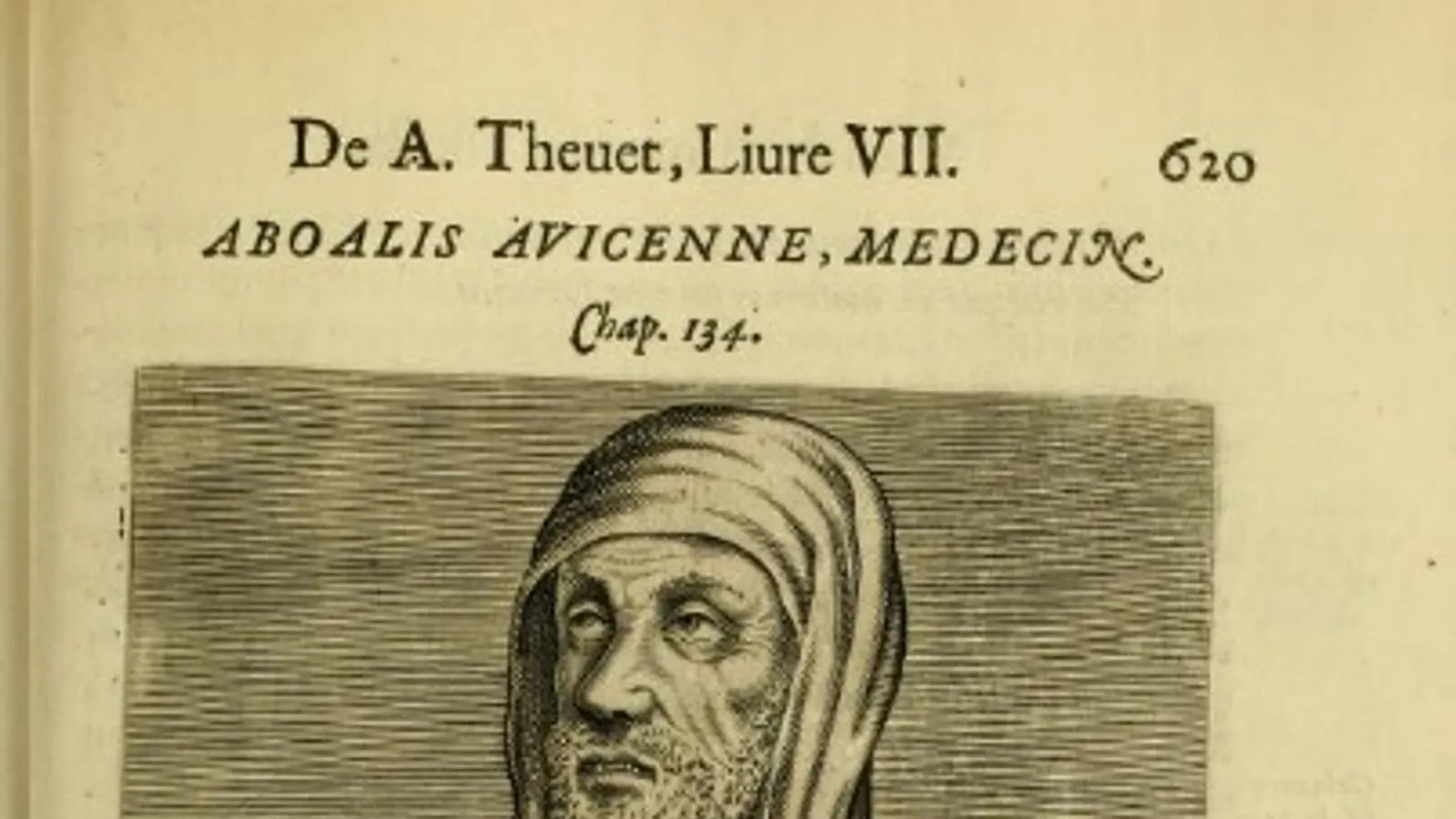 Sixteenth-century Renaissance portrait of Avicenna in scholarly dress.