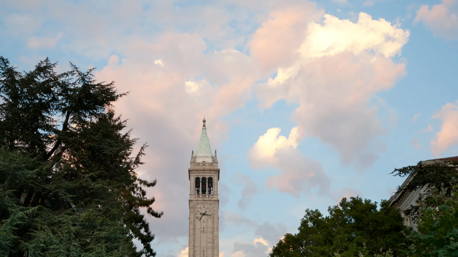 A photograph of the University of California, Berkeley campus.