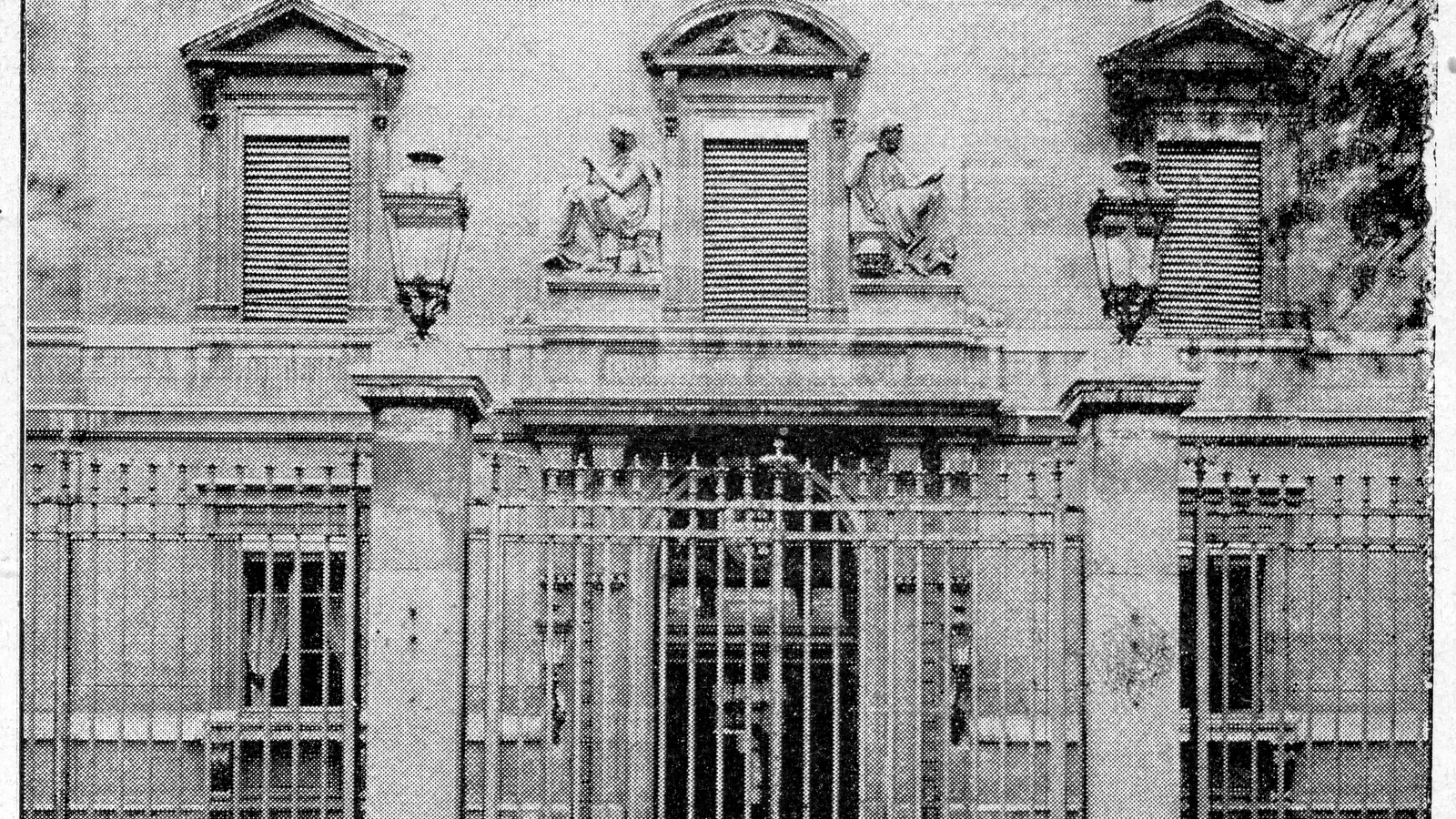 The École Normale Supérieure on rue d'Ulm, Paris, photographed in 1897.