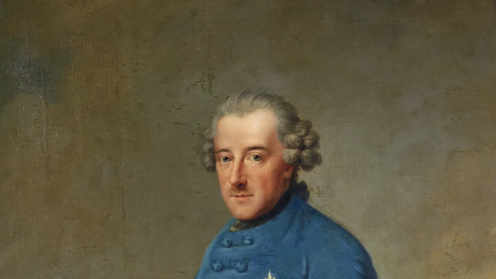 Eighteenth-century portrait of Frederick the Great of Prussia.