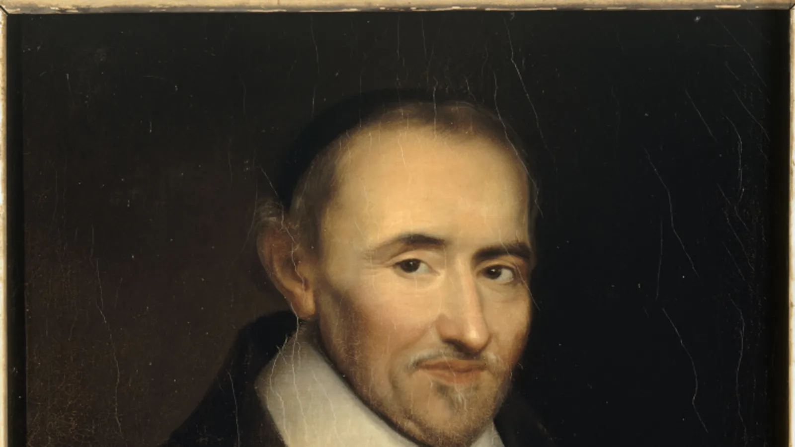 Portrait of Pierre Gassendi, the seventeenth-century French philosopher who systematically revived Epicureanism.