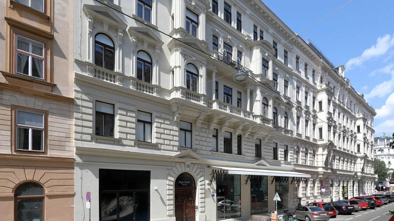 Berggasse 19, Vienna: the apartment where Freud lived and saw patients from 1891 to 1938.