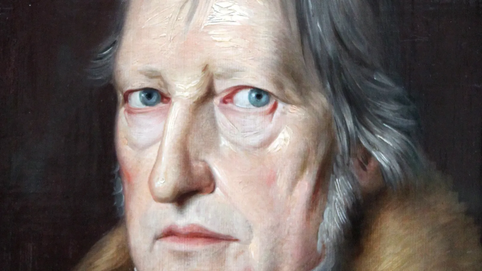 Jakob Schlesinger's 1831 oil portrait of Georg Wilhelm Friedrich Hegel.