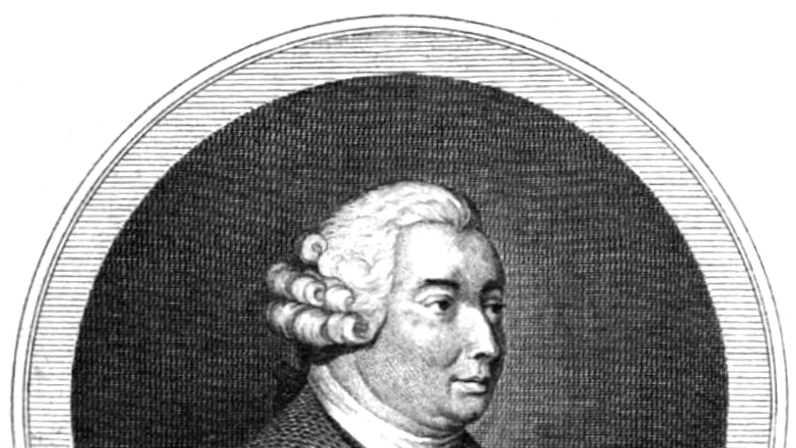 Eighteenth-century engraved portrait of David Hume from the 1777 printing of My Own Life.