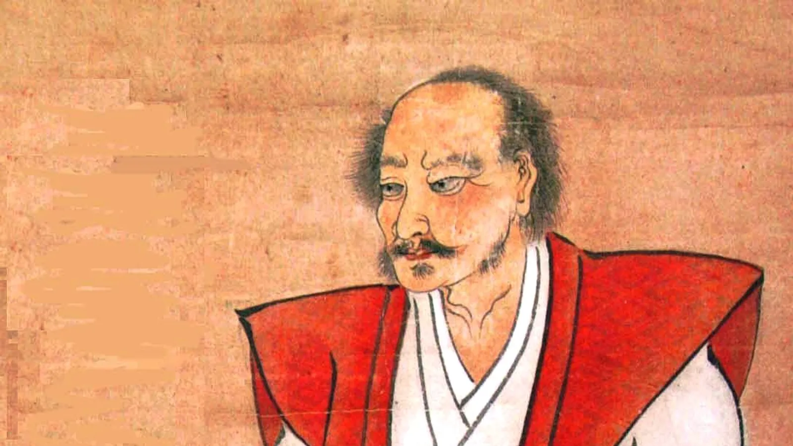 Self-portrait of Miyamoto Musashi in his late years.