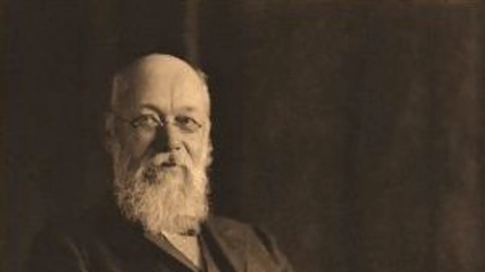 Early twentieth-century photographic portrait of Hermann Diels, the German classical philologist.