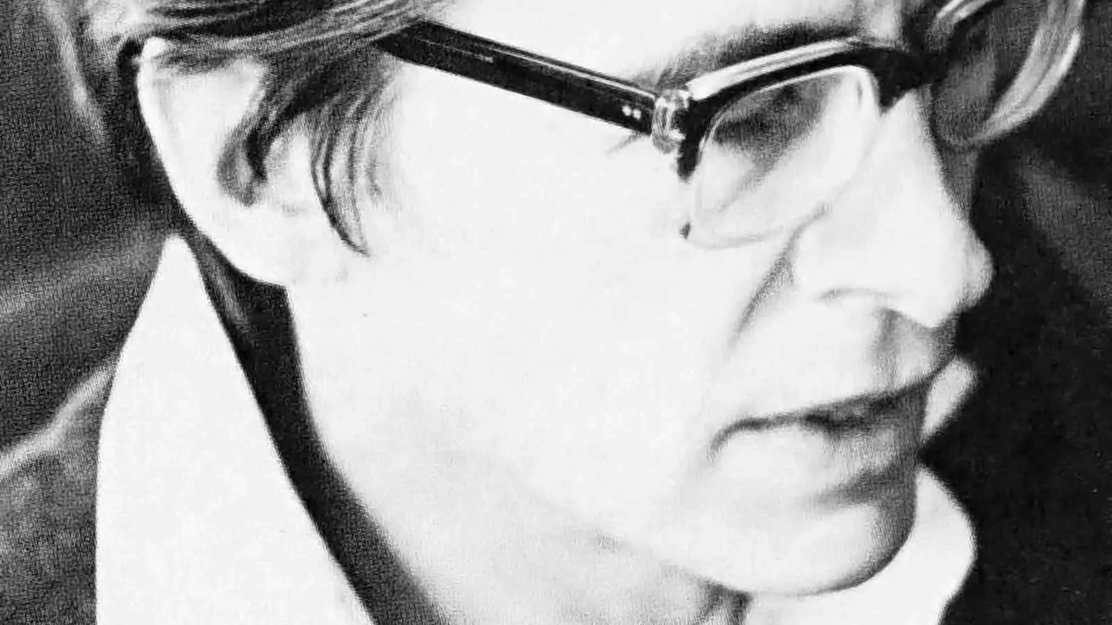 Photographic portrait of John Rawls taken in 1971.