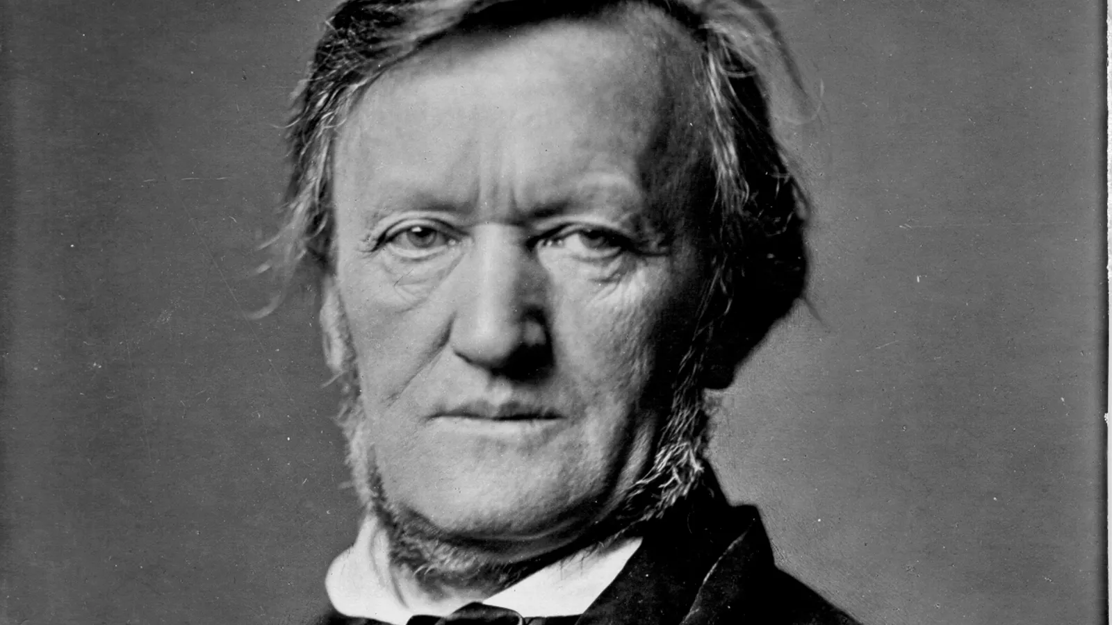Photographic portrait of Richard Wagner.