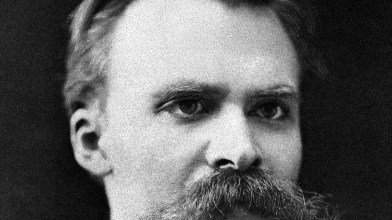 Nineteenth-century photograph of the philosopher Friedrich Nietzsche.